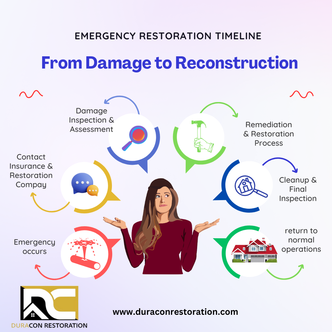 Learn the Emergency Restoration Timeline for DuraCon Restoration